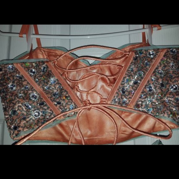 Two Piece Prom Dress - Picture 3 of 5